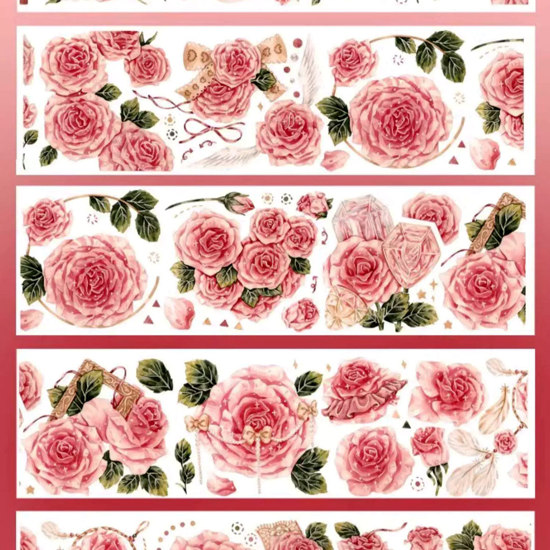 Mist rose PET tape (F578)