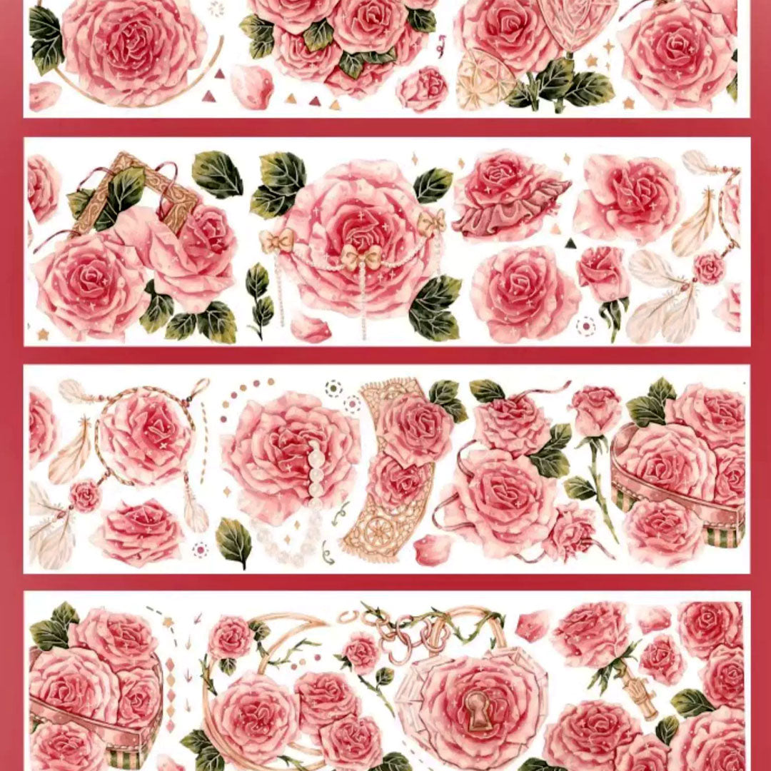 Mist rose PET tape (F578)