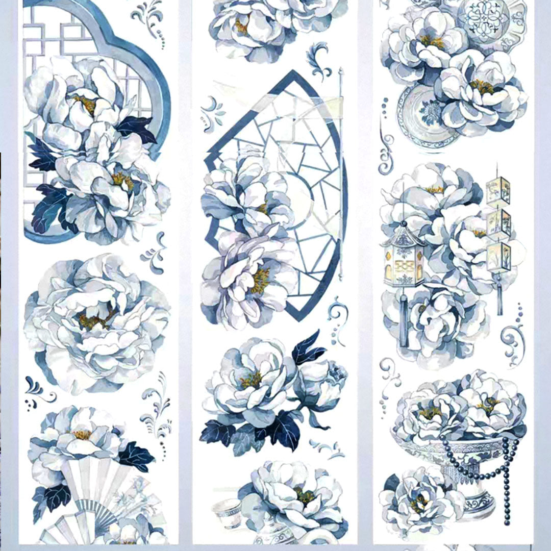 Blue Peony PET tape (F585)