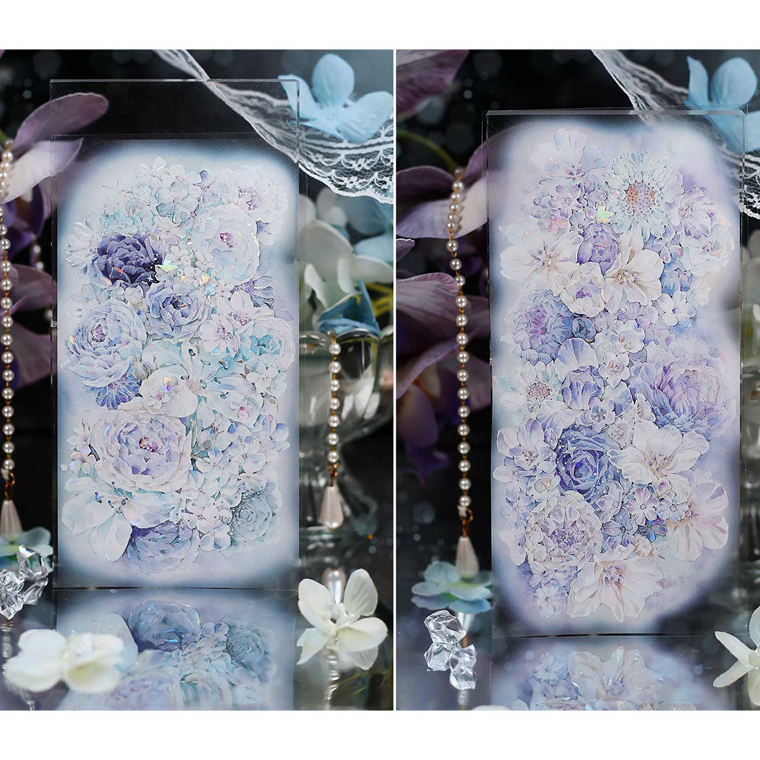 "Shallow dream" Floral PET Tape (F600)
