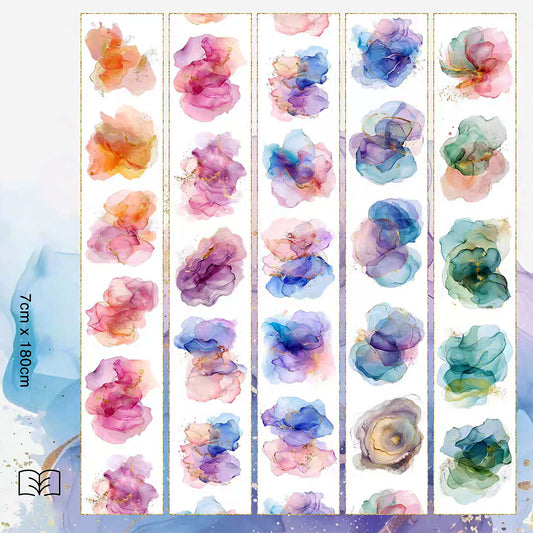 Colorful blocks PET tape (V511)