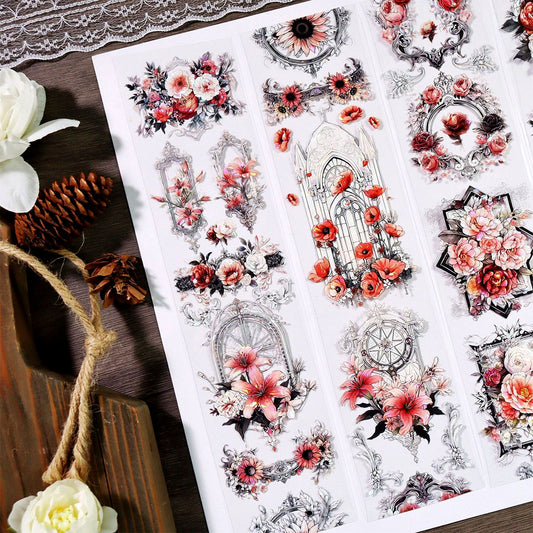 Flower`s window PET tape (V525)