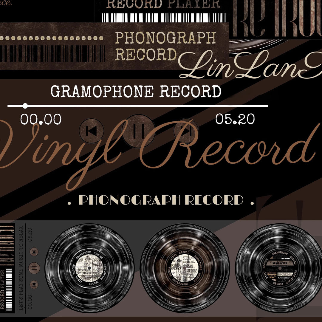 Vinyl records PET tape (V531)