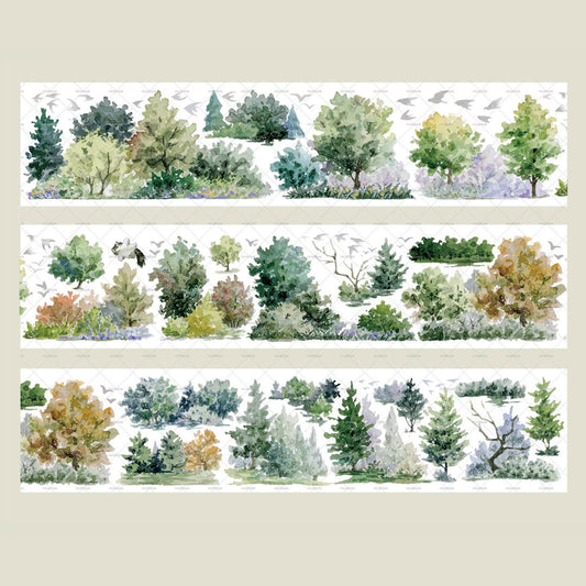 Small forest PET tape (V539)