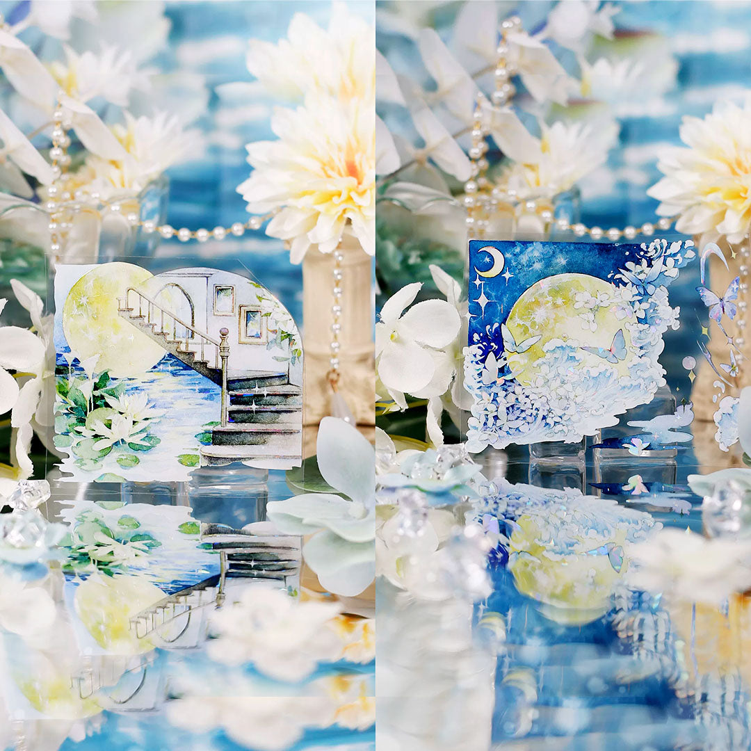 "Moon and Tides" PET Tape (V542)