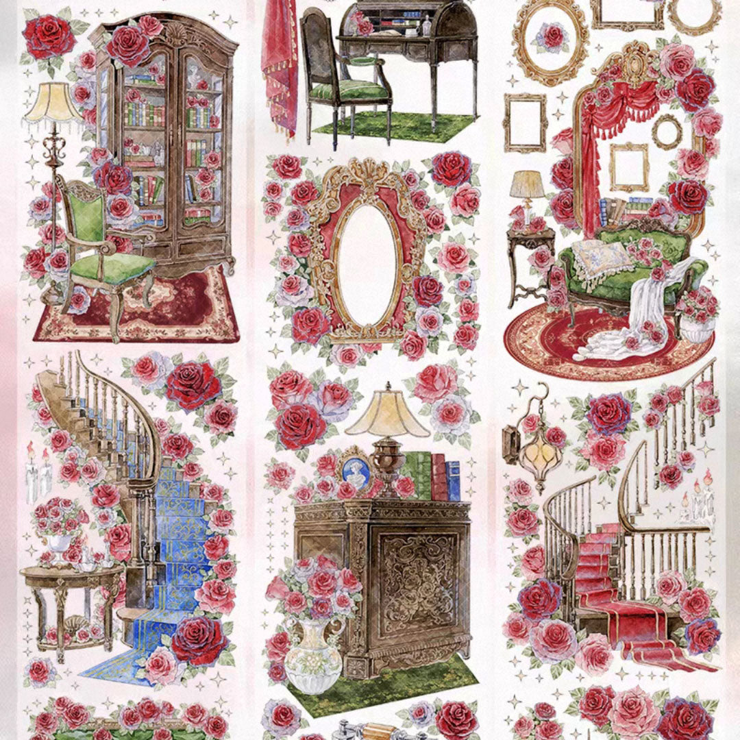 "Weston Mansion" Luxury Scene PET Tape (V551)