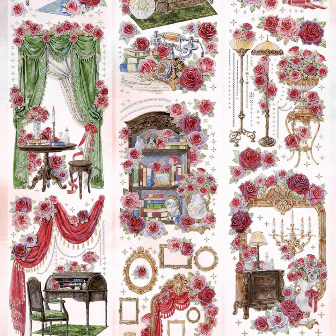 "Weston Mansion" Luxury Scene PET Tape (V551)
