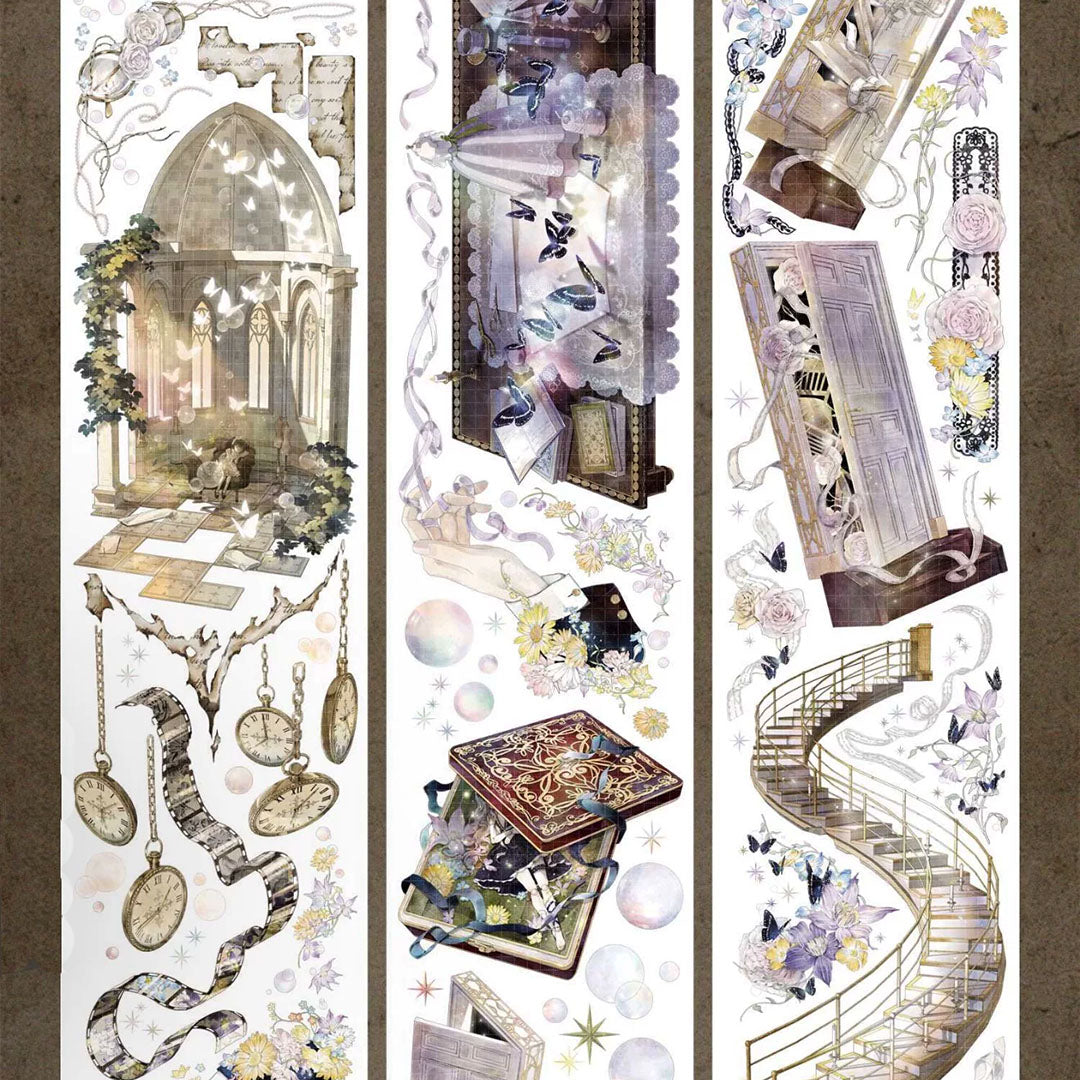 "A Morning at Court" PET Tape with Shell Gold Foil (V562)
