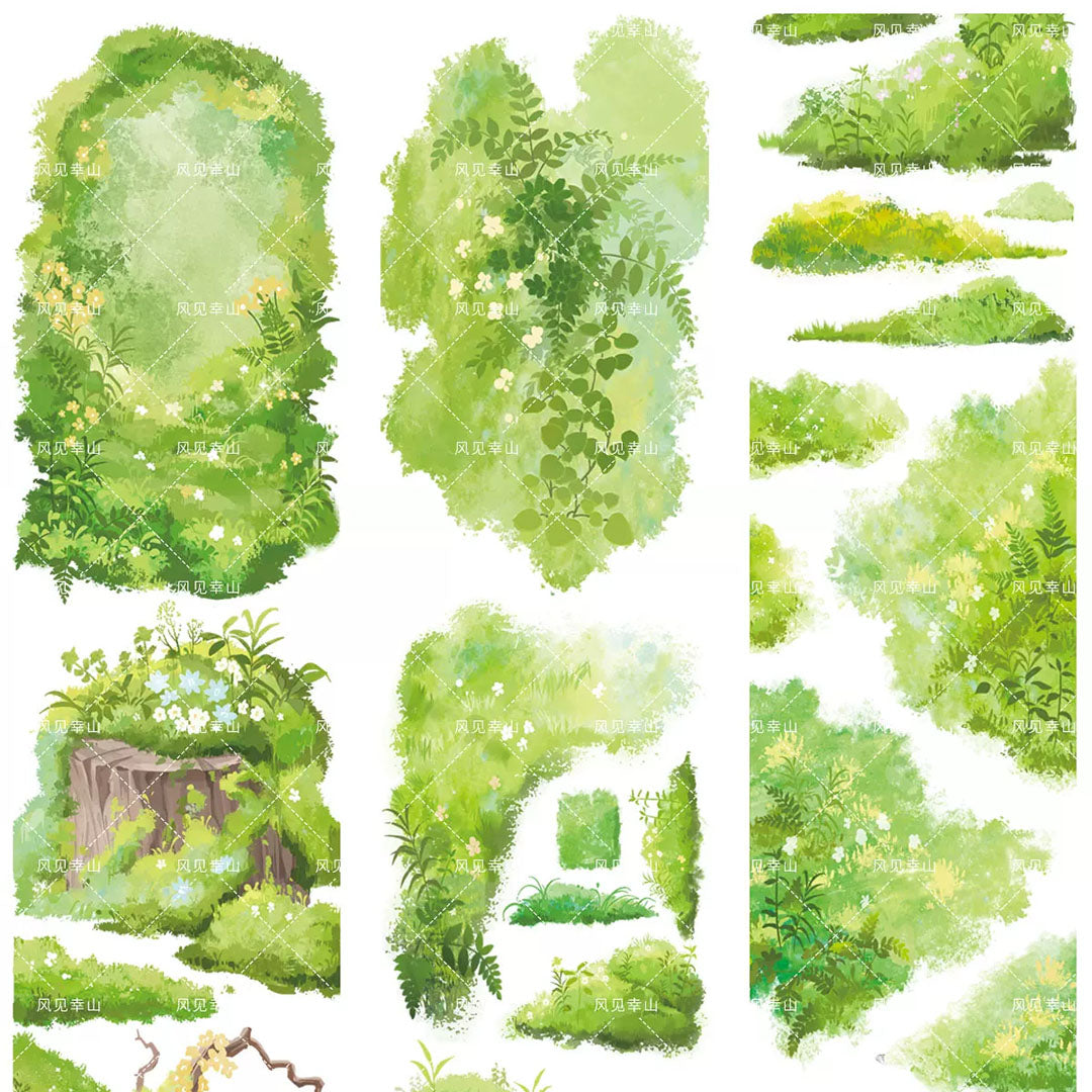 "The Moss" PET Tape (V564)