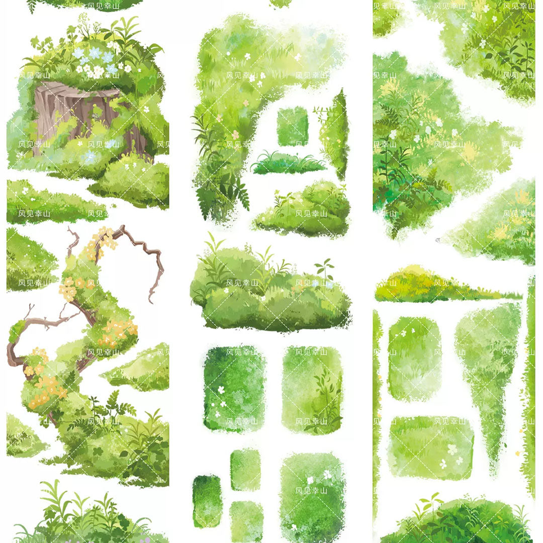 "The Moss" PET Tape (V564)