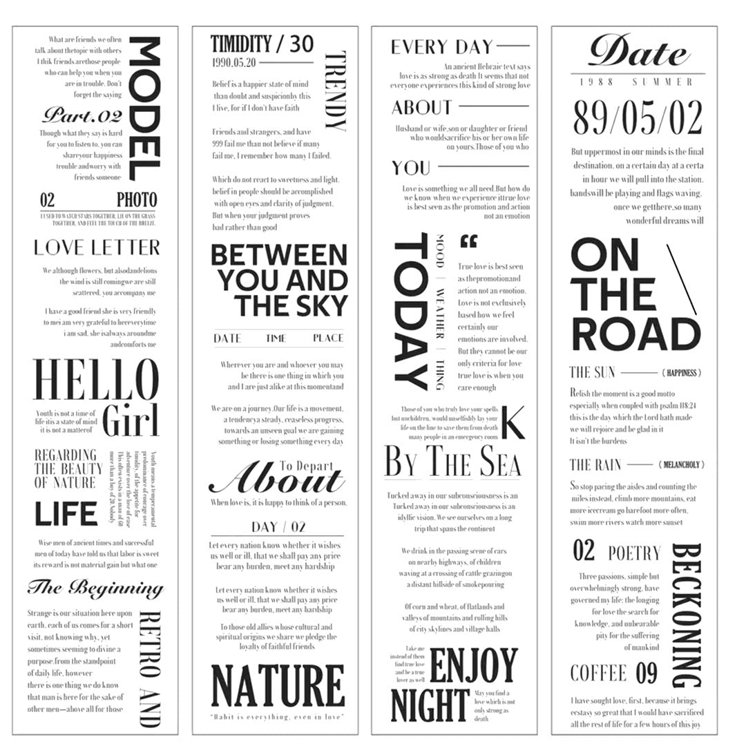 Nature record PET tape (W519)