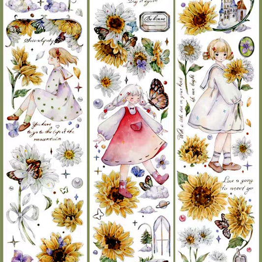 Sunflowers PET tape ( C501 )