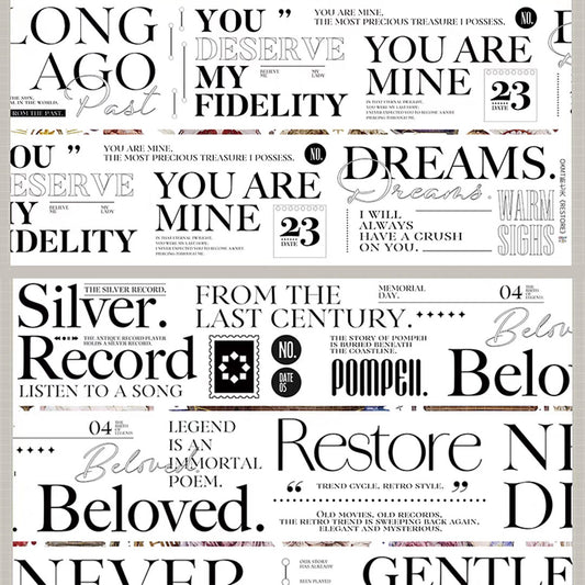 "RESTORE" PET tape ( W504 )