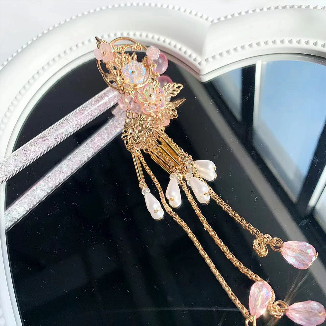 Peach Blossom Tassels Sharp Blade Pen Knife (SC504)