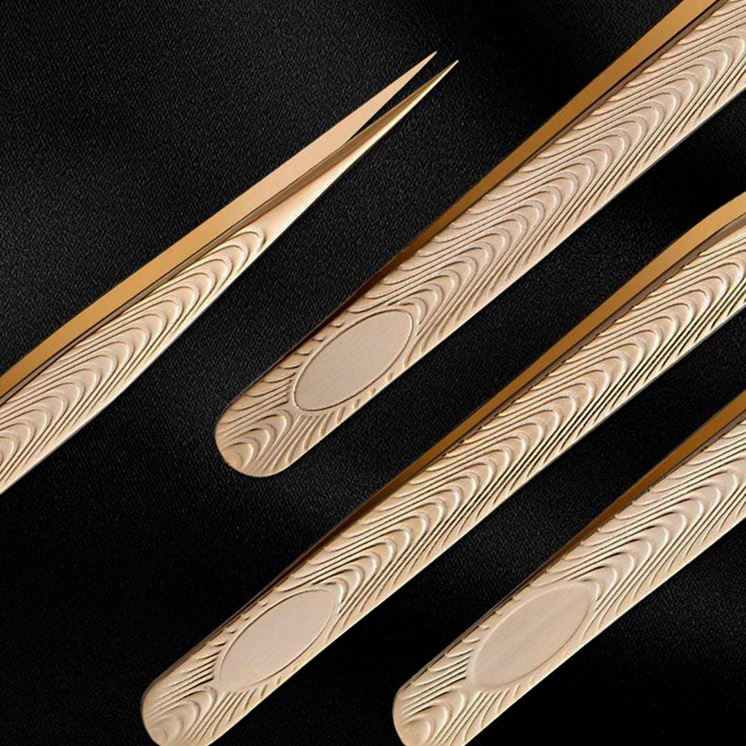 Stainless Steel Tweezers for scrapbook （TZ502）