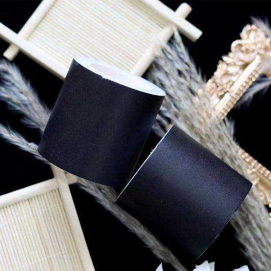 Black basic washi tapes (B537)