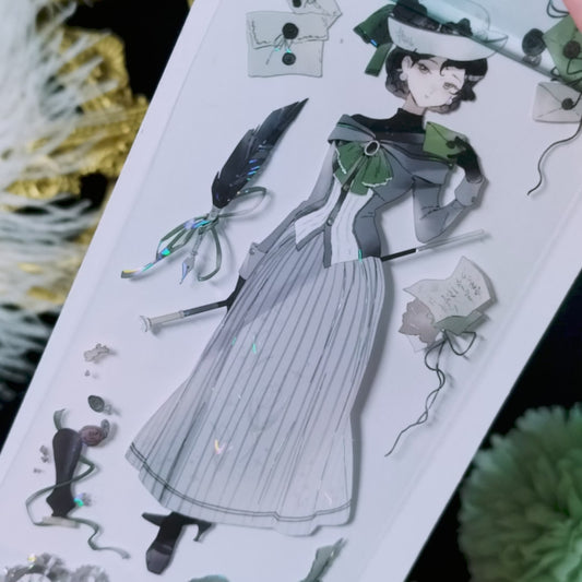 "Morning Mist Manor" Luxury Anime Character PET Tape (C588)