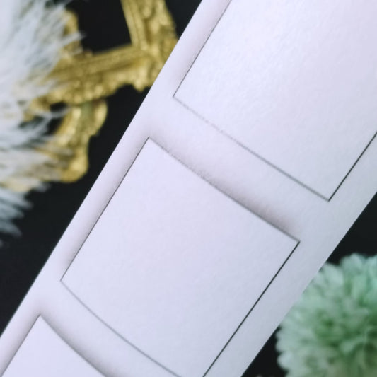 Square border with Shadow washi tapes (B541)