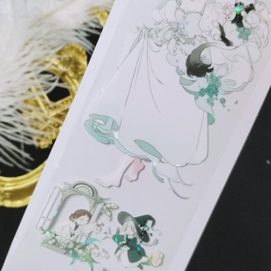 "Traces of Moonlight" Luxury Anime Character PET Tape (C569)