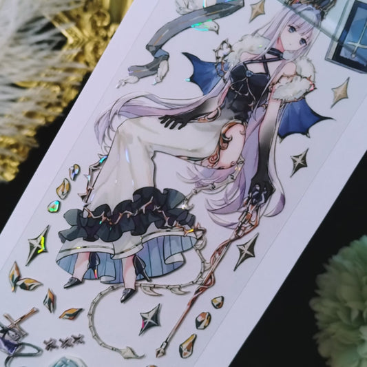"Prayer" Luxury Anime Character PET Tape (C591)