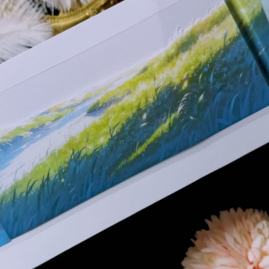 "Green Stream Beach" PET Tape (V570)