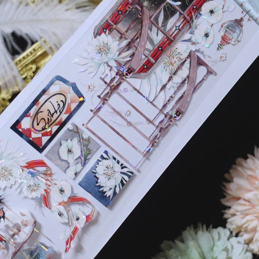 "The Fate of Betrayal" PET Tape with Shell Gold Foil (V582)