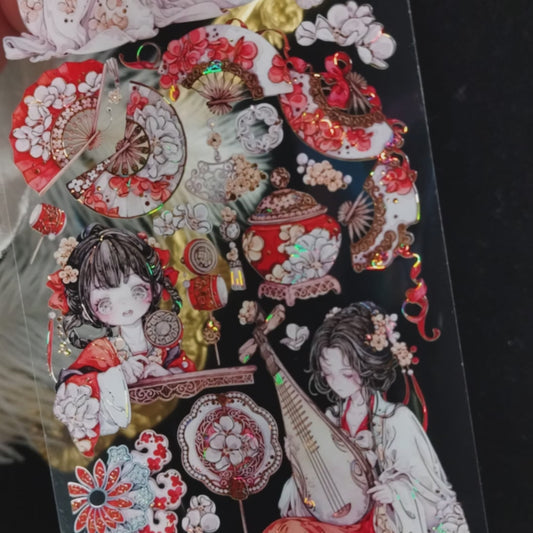 "Chinese festivals" Luxury Anime Character PET Tape (C564)
