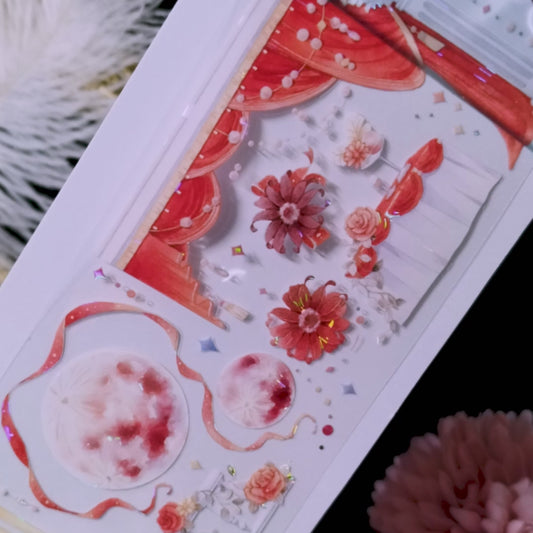 "François`s Dinner" Luxury Floral PET Tape (F616)