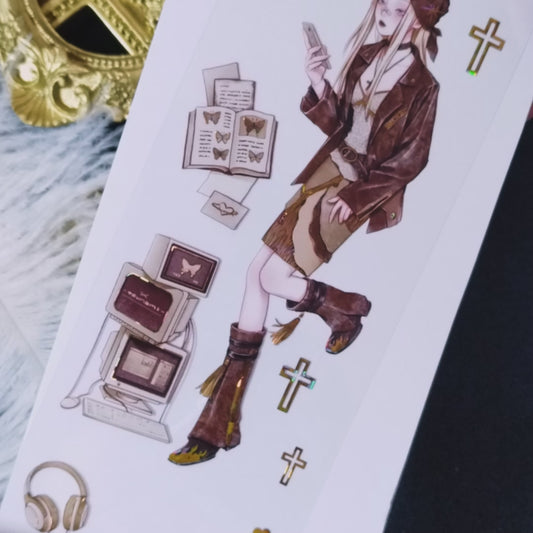 "Maillard reaction" Luxury Anime Character PET Tape (C563)