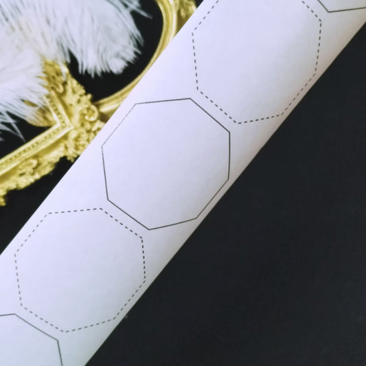 Octagon border washi tapes (B538)