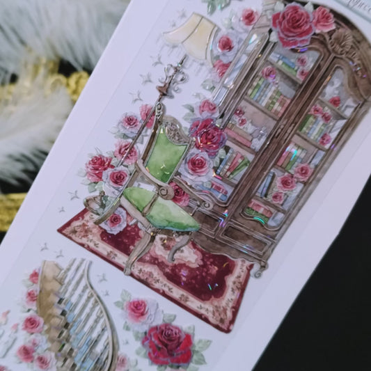 "Weston Mansion" Luxury Scene PET Tape (V551)
